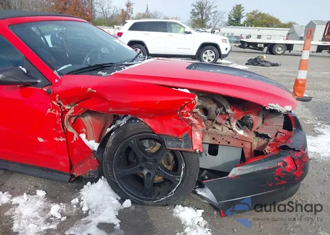 2001 Ford Mustang из США, поврежденный, VIN 1FAFP44451F142732